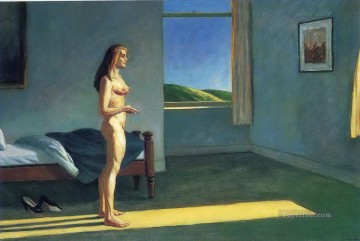  Hopper Pintura al %C3%B3leo - mujer bajo el sol edward hopper